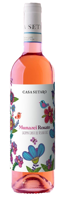 Munazei Rosato- Lacryma Christi del Vesuvio DOC - 50 Great Rosé Wines of the World 2024